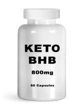 Load image into Gallery viewer, Keto BHB 800 mg 60 Count in White

